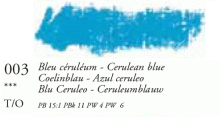 003 Cerulean Blue Large Sennelier Oil Pastel
