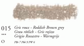015 Reddish Brown Grey Large Sennelier Oil Pastel