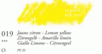 019 Lemon Yellow Sennelier Oil Pastel