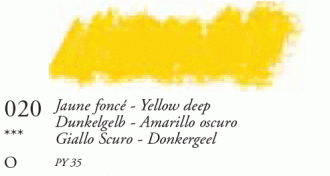 020 Yellow Deep Large Sennelier Oil Pastel