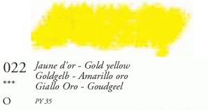 022 Gold Yellow Large Sennelier Oil Pastel