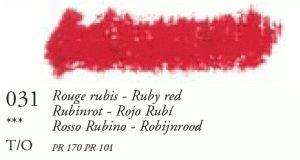 031 Ruby Red Large Sennelier Oil Pastel