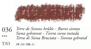 036 Burnt Sienna Large Sennelier Oil Pastel