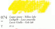 074 Yellow Lake Sennelier Oil Pastel