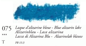 075 Blue Alizarin Lake Large Sennelier Oil Pastel