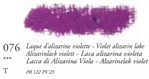 076 Violet Alizarin Lake Large Sennelier Oil Pastel