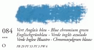 084 Blue Chromium Green Large Sennelier Oil Pastel