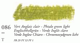 086 Pthalo Green Light Large Sennelier Oil Pastel