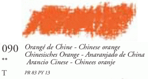 090 Chinese Orange Large Sennelier Oil Pastel