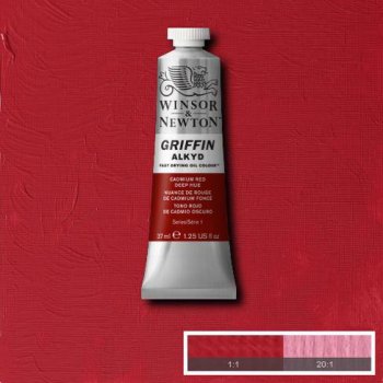 Cadmium Red Dp Hue Griffin 37ml