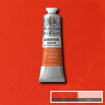 Cadmium Red Lt. Hue Griffin 37ml