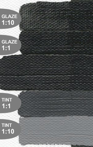 Carbon Black Golden HB 60ml