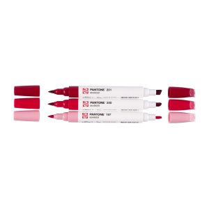 Talens Pantone Marker Set Of 3 Red Talens Pantone Marker Set Of 3 Red