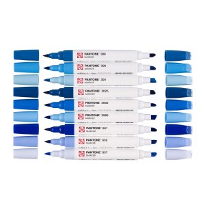 Talens Pantone Marker Set Of 9 Blue Talens Pantone Marker Set Of 9 Blue