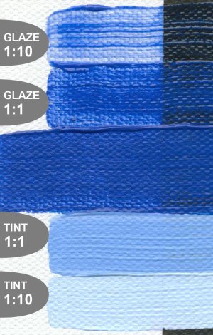 Cerulean Blue, Chromium Golden HB 60ml