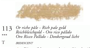 113 Rich Pale Gold Large Sennelier Oil Pastel