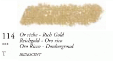 114 Rich Gold Sennelier Iridescent Oil Pastel