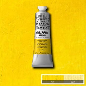 Cadmium Yellow Lt Hue Griffin 37ml