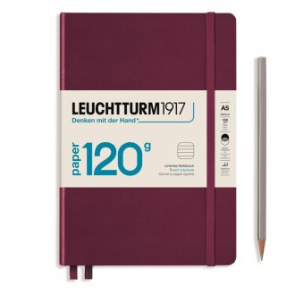 Leuchtturm Notebook 120g Edition A5 203p Ruled Port Red