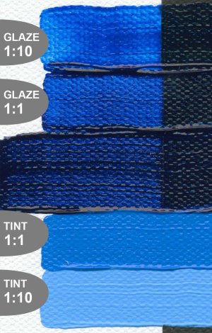 Phthalo Blue/R.S. Golden HB 60ml  Phthalo Blue/R.S. Golden HB 60ml