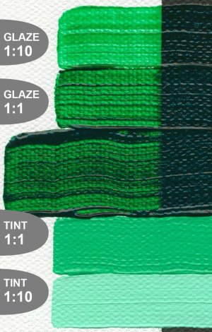 Phthalo Green/Y.S. Golden HB 60ml  Phthalo Green/Y.S. Golden HB 60ml