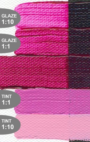 Quinacridone Magenta Golden HB 60ml  Quinacridone Magenta Golden HB 60ml
