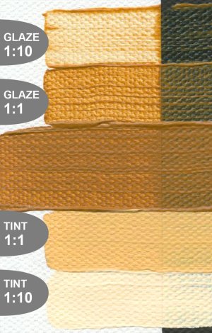 Raw Sienna Golden HB 60ml  Raw Sienna Golden HB 60ml
