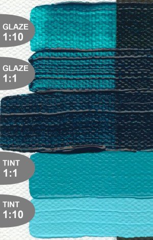 Turquois (Phthalo) Golden HB 60ml  Turquois (Phthalo) Golden HB 60ml