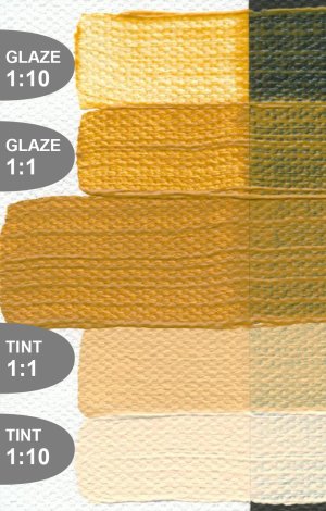 Yellow Ochre Golden HB 60ml  Yellow Ochre Golden HB 60ml