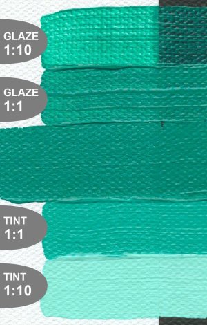 Light Turquois (Phthalo) Golden HB 60ml  Light Turquois (Phthalo) Golden HB 60ml