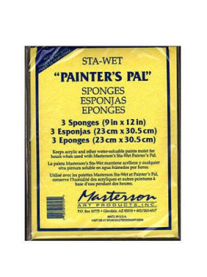 Masterson Sta-Wet Painter's Pal® & POSH® Glass Palette 9x12 Set