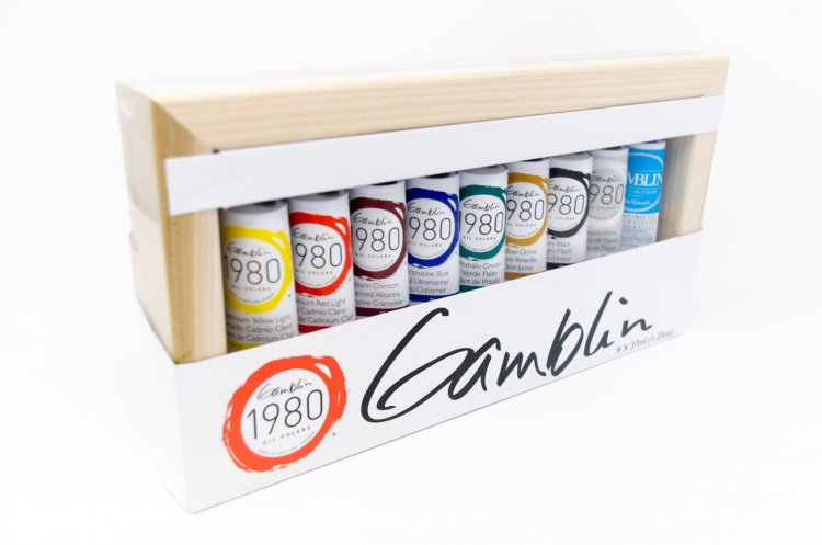 Gamblin 1980 Introductory Oil Set - Click Image to Close