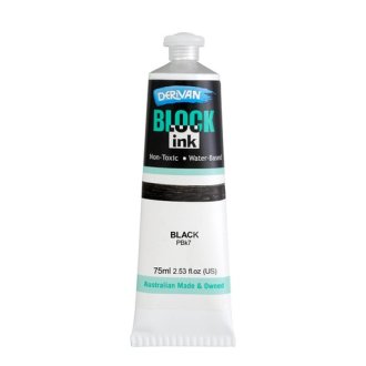 Derivan Block Ink Black 75ml