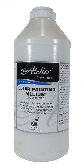 Clear Painting Med Atelier 1ltr - Click Image to Close