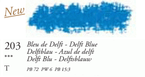 203 Delft Blue Large Sennelier Oil Pastel