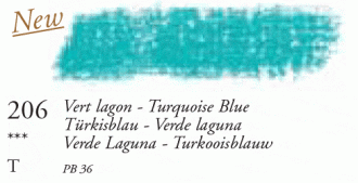 206 Turquoise Blue Large Sennelier Oil Pastel
