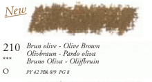 210 Olive Brown Sennelier Oil Pastel