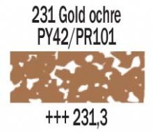 231.3 Gold Ochre Rembrandt Soft Pastel