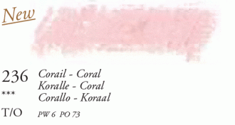 236 Coral Large Sennelier Oil Pastel