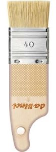2427 Da Vinci Paddle Brush Synthetic Stiff Bristle Size 40