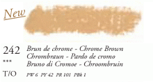 242 Chrome Brown Large Sennelier Oil Pastel