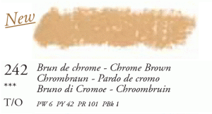 242 Chrome Brown Large Sennelier Oil Pastel