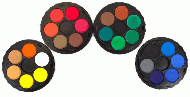 Koh I Noor Watercolour Disc Set 24 - Click Image to Close