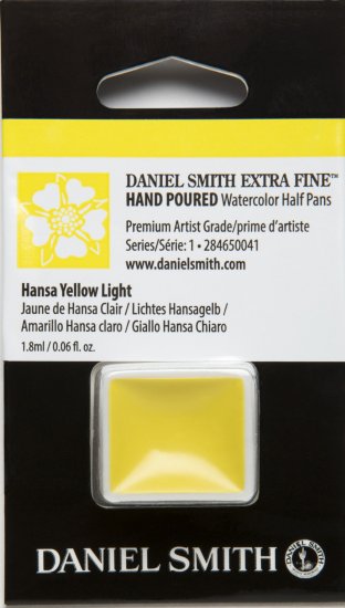 Hansa Yellow Light DANIEL SMITH 1/2 Pan - Click Image to Close