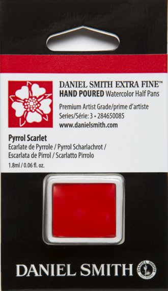 Pyrrol Scarlet DANIEL SMITH 1/2 Pan