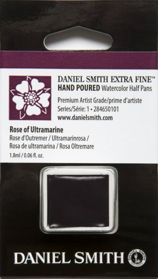 Rose of Ultramarine DANIEL SMITH 1/2 Pan - Click Image to Close