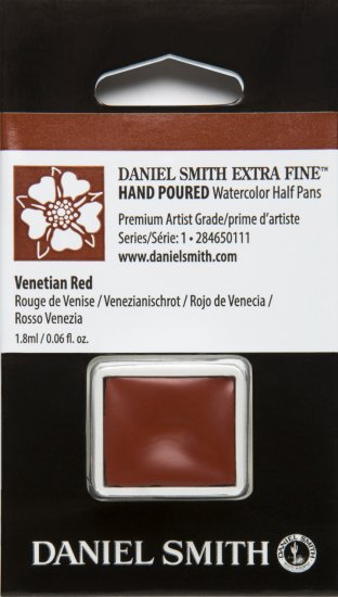 Venetian Red DANIEL SMITH 1/2 Pan - Click Image to Close