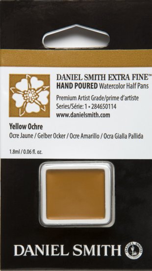 Yellow Ochre DANIEL SMITH 1/2 Pan - Click Image to Close