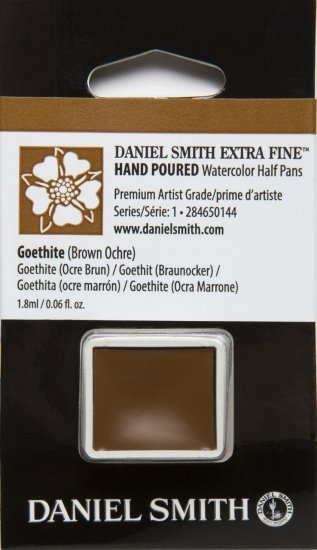 Goethite (Brown Ochre) DANIEL SMITH 1/2 Pan - Click Image to Close
