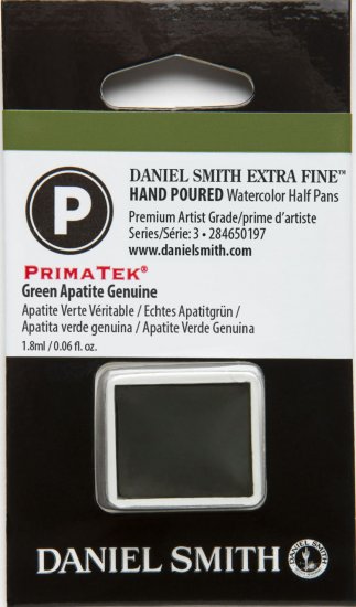 Green Apatite Genuine DANIEL SMITH 1/2 Pan - Click Image to Close